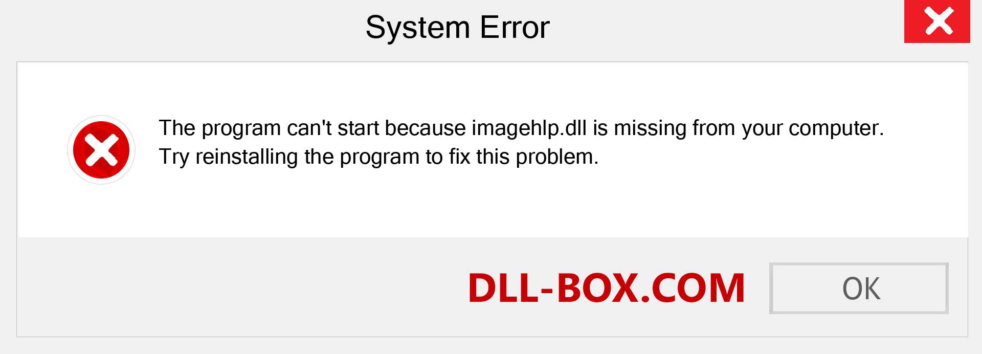  imagehlp.dll file is missing?. Download for Windows 7, 8, 10 - Fix  imagehlp dll Missing Error on Windows, photos, images